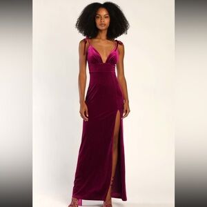 Lulus Velvet Dress - Size S